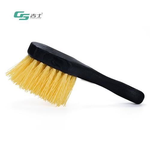 gs吉士清洗刷腳墊專用汽車美容清潔刷長(zhǎng)柄工具洗車硬毛刷子輪胎刷